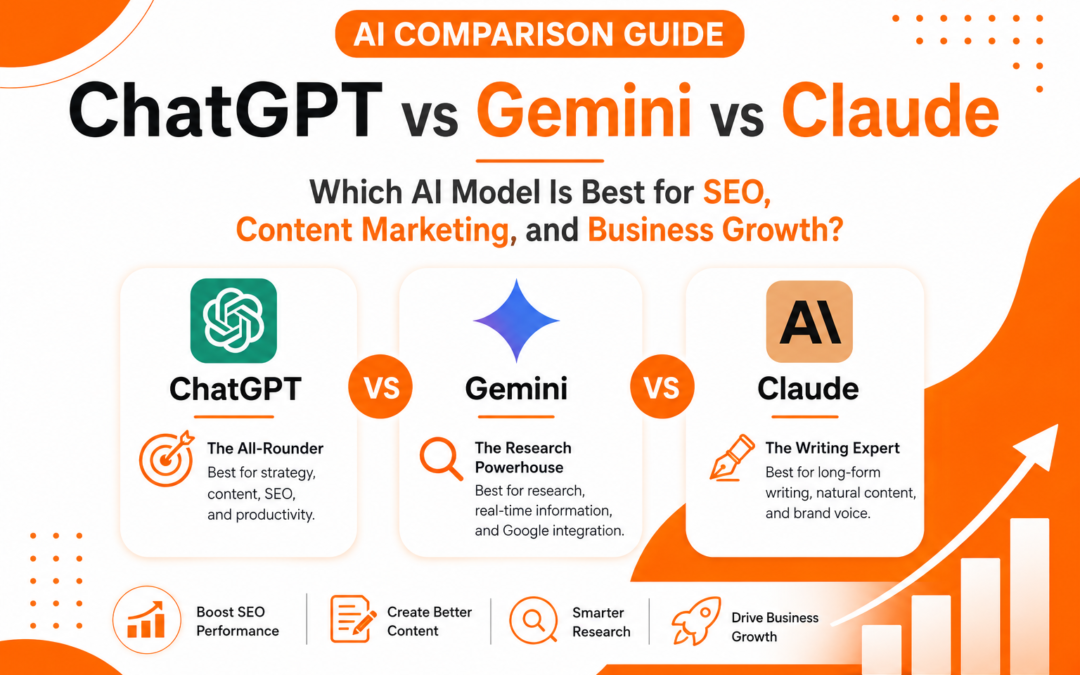 ChatGPT vs Gemini vs Claude: Which AI Model is Best for SEO, Content Marketing, and Business Growth?